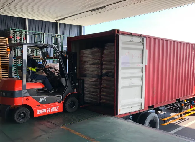 輸出用梱包について