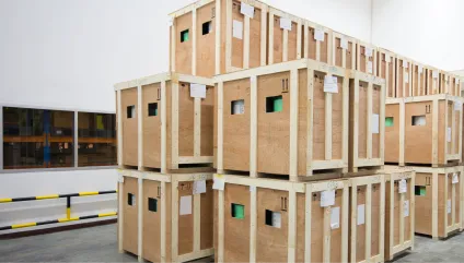 急な海外輸出案件に対応し燻蒸木枠梱包を短期間で実施