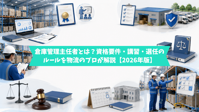 倉庫管理主任者とは？資格要件・講習・選任のルールを物流のプロが解説【2026年版】