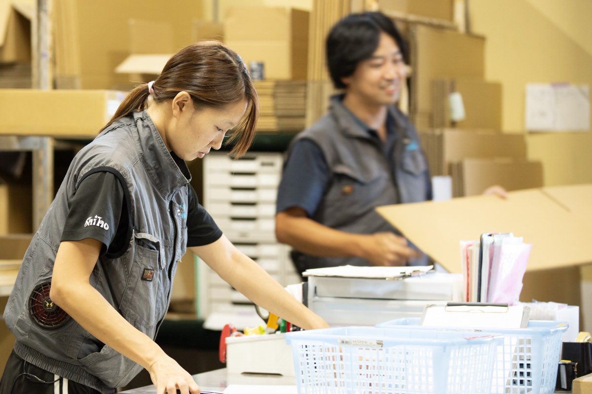 FBA納品向けの梱包・検品作業