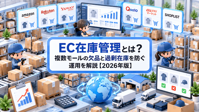 EC在庫管理とは？複数モールの欠品と過剰在庫を防ぐ運用を解説【2026年版】